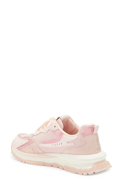 Shop Blowfish Footwear Kids' Leo Sneaker In Blush/ Hot Pink