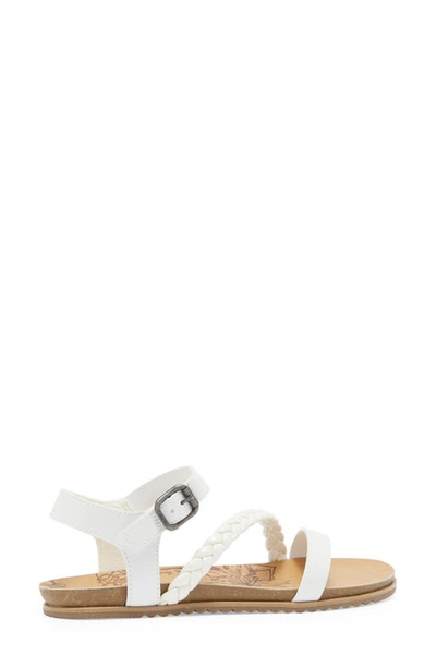 Shop Blowfish Footwear Kids' Mylo Sandal In Pearl White