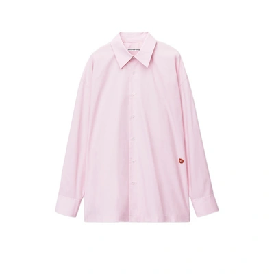 Shop Alexander Wang Cotton Shirt In Pink