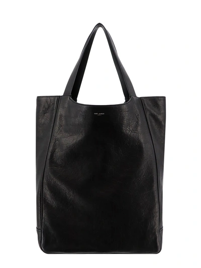 Shop Saint Laurent Tote Bag Shoulder Bag In Black