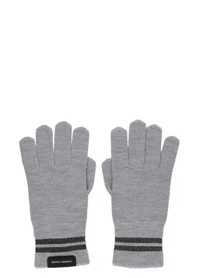 Shop Canada Goose Barrier Gloves In Grey