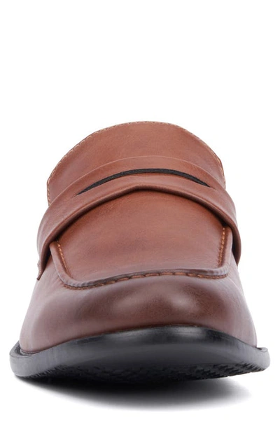 Shop New York And Company Andy Penny Loafer In Brown