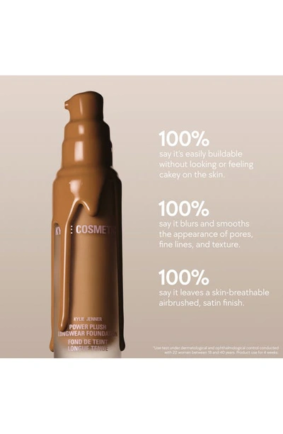 Kylie Cosmetics Power Plush Longwear Foundation In 5w