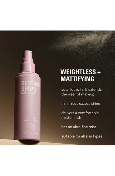 Shop Kylie Cosmetics Mattifying Setting Spray