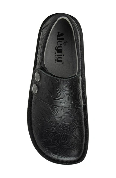 Alegria By Pg Lite Clog Sole Slip-on In Night N Gale