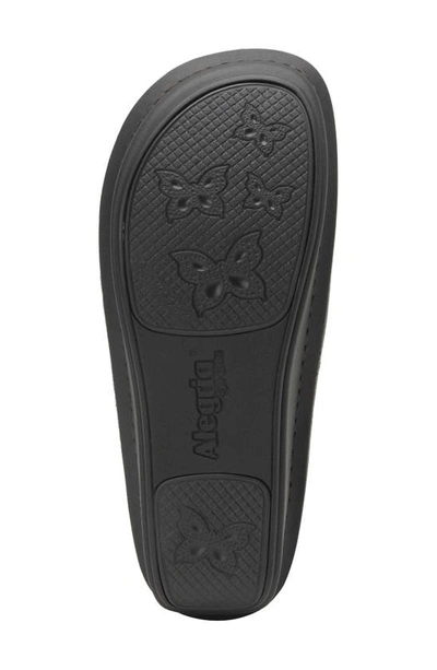 Alegria By Pg Lite Embossed Slip-on Clog Loafer In Cocoa Blooms