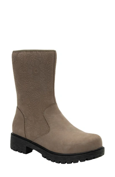 Shop Alegria By Pg Lite Chalet Lug Sole Bootie In Taupe