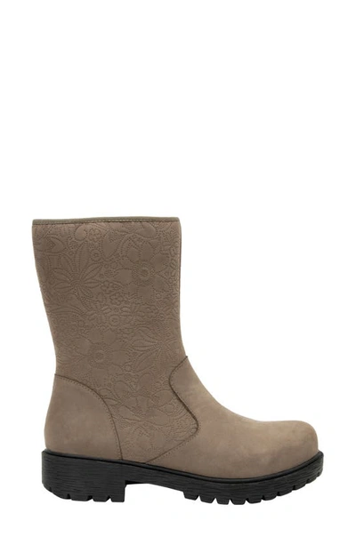 Shop Alegria By Pg Lite Chalet Lug Sole Bootie In Taupe