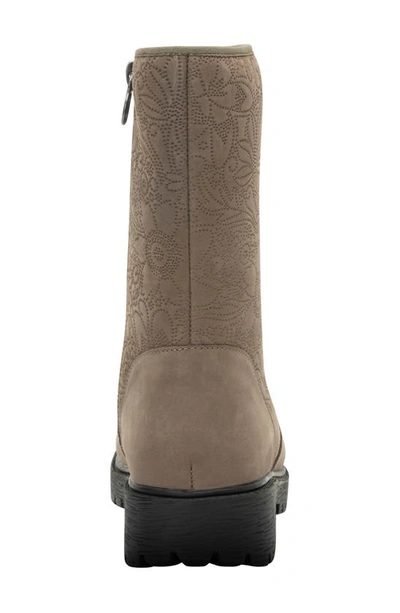 Shop Alegria By Pg Lite Chalet Lug Sole Bootie In Taupe