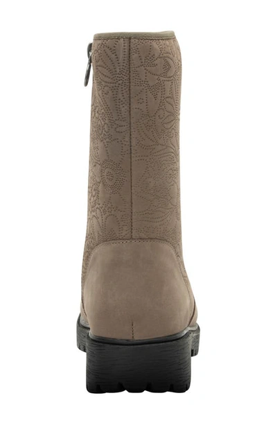 Alegria By Pg Lite Chalet Lug Sole Bootie In Taupe