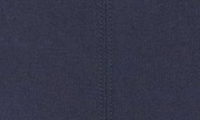 Shop Cinq À Sept Rayna Layered Long Sleeve Minidress In Navy/ Navy