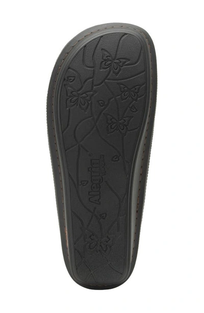 Alegria By Pg Lite Bryn Swivel Strap Clog In Bourbon