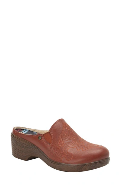 Shop Alegria By Pg Lite Sereniti Clog In Rust