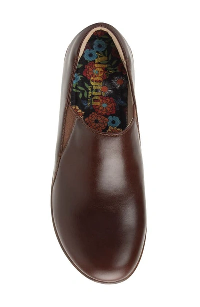 Alegria By Pg Lite Wedge Clog Sole Slip-on In Mahogany