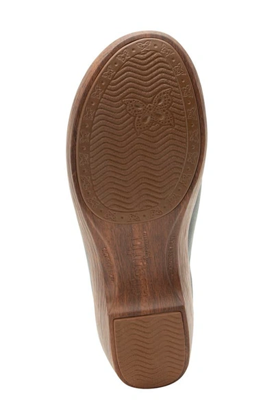 Alegria By Pg Lite Wedge Clog Sole Slip-on In Coal