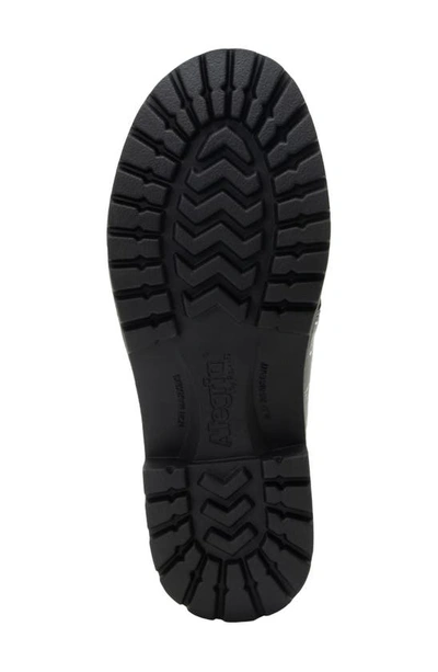 Alegria By Pg Lite Lug Sole Derby In Grey Gardens