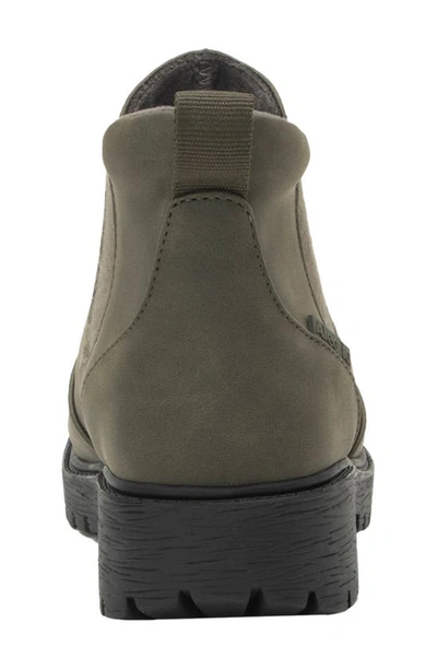 Alegria By Pg Lite Rowen Waterproof Chelsea Boot In Moss