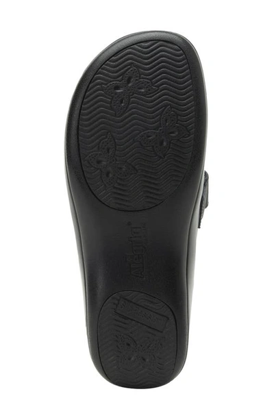 Shop Alegria By Pg Lite Single Strap Slip-on In Oiled Navy