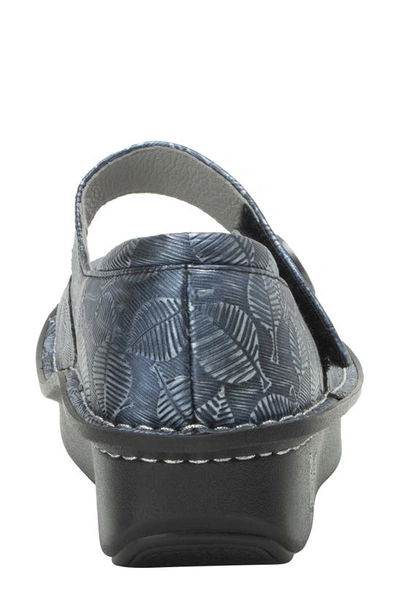 Shop Alegria By Pg Lite Embossed Mary Jane In Blue