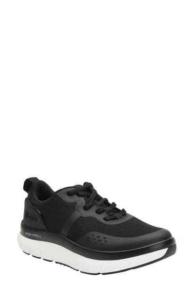 Shop Alegria By Pg Lite Rok N' Roll Sneaker In Black Mesh