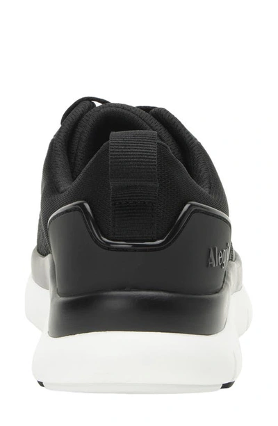 Alegria By Pg Lite Rok N' Roll Sneaker In Black Mesh