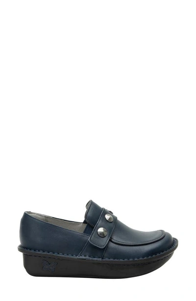 Alegria By Pg Lite Rocker Loafer In Navy Gloss