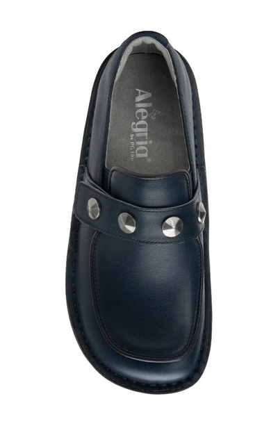 Alegria By Pg Lite Rocker Loafer In Navy Gloss