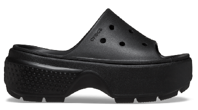Shop Crocs | Unisex | Stomp | Slides | Black | W7/m6