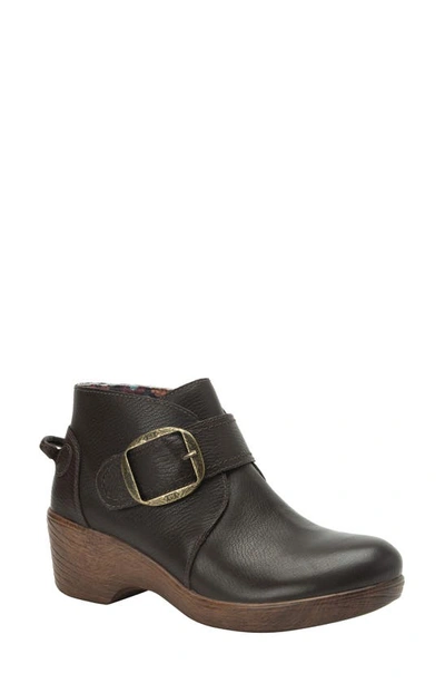 Shop Alegria By Pg Lite Wedge Ankle Boot In Espresso