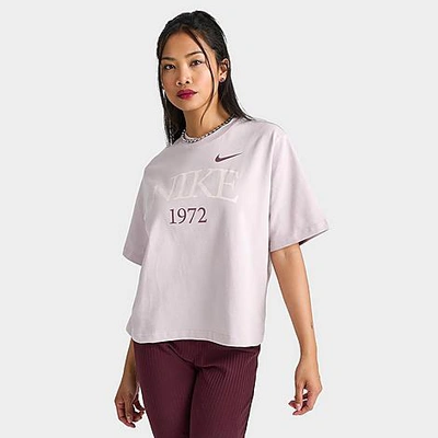 Shop Nike Women's Sportswear Classic Boxy T-shirt In Multi