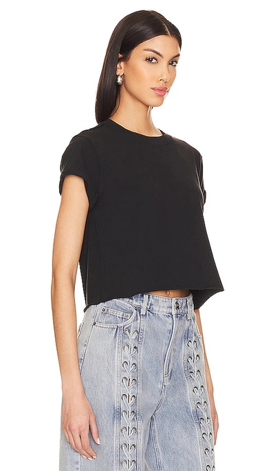 Free People The Perfect Tee In Black