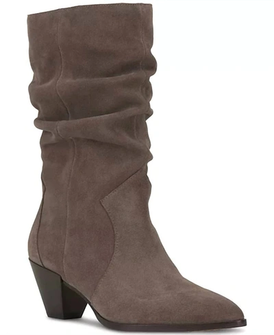 Shop Vince Camuto Sensenny Boots In Sable In Blue