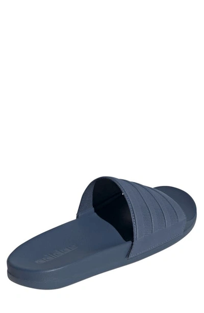 Shop Adidas Originals Gender Inclusive Adilette Comfort Sport Slide Sandal In Ink/ Ink/ Preloved Ink