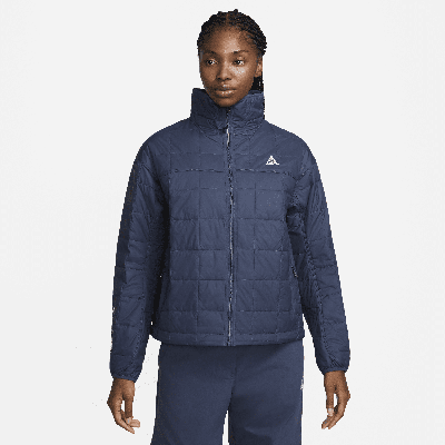 Shop Nike Women's  Acg "rope De Dope" Therma-fit Adv Quilted Jacket In Blue