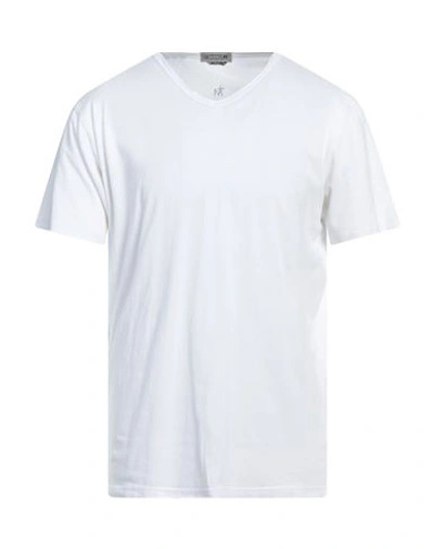 Shop Daniele Alessandrini Homme Man T-shirt White Size Xl Cotton
