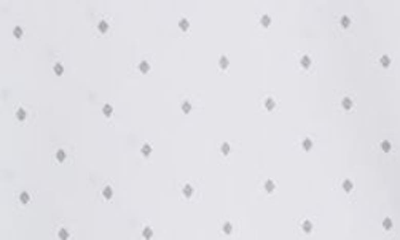 Travis Mathew Better Not Diamond Print Short Sleeve Button-up Shirt In White
