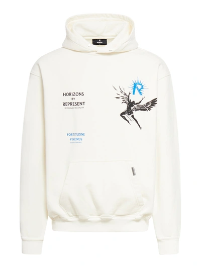 Shop Represent Icarus Hoodie In White