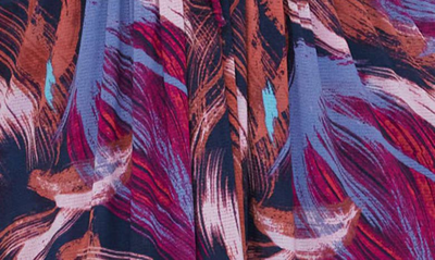 Shop Diane Von Furstenberg Reversible Maxi Dress In Pome Pk/ E Floral Mult Pk
