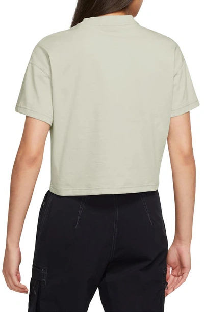 Shop Nike Acg Dri-fit Adv Oversize T-shirt In Sea Glass/ Summit White