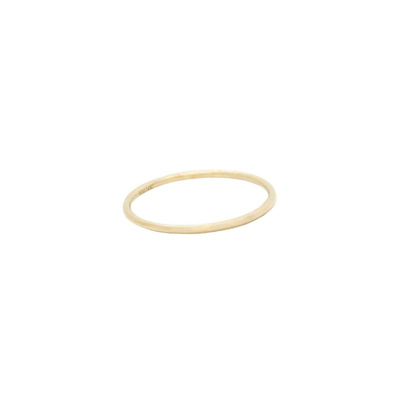 Shop Ayou Jewelry Dainty Stacking Ring In Gold
