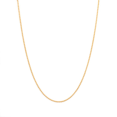 Shop Ayou Jewelry Pebble Necklace In Gold