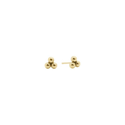 Shop Ayou Jewelry Ashley Studs Earrings In Gold