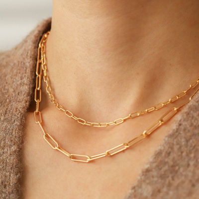 Shop Ayou Jewelry Laurent Necklace In Gold