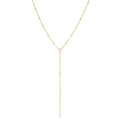 Shop Ayou Jewelry Malibu Lariat Necklace In Gold