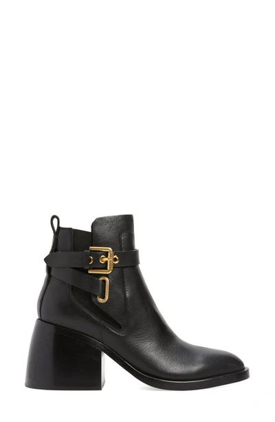 See By Chloé Averi High Heels Ankle Boots In Black Leather In Black