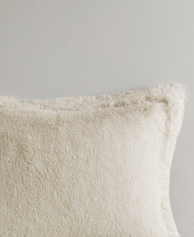 Intelligent Design Brielle Ombre Shaggy Faux Fur 3-pc. Comforter Set, Full/queen In Natural