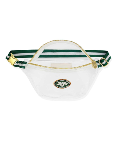 Shop Stoney Clover Men's And Women's  New York Jets Stadium Clear Belt Bag In Green