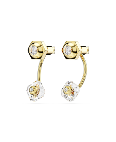 Shop Swarovski Mixed Cuts, White, Gold-tone Numina Earring Jackets