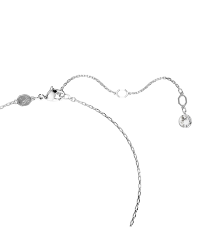 Swarovski Idyllia E Set Sd Rhodium Shiny Blue In Blue