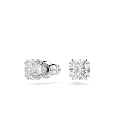 Swarovski Idyllia E Set Sd Rhodium Shiny Blue In Blue
